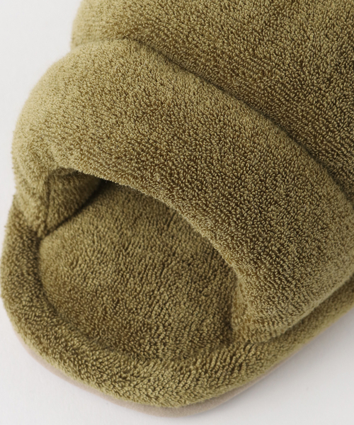 journal standard Furniture (ジャーナルスタンダードファニチャー)の「TOWEL PUFFY SLIPPER スリッパ(ルームシューズ/スリッパ・レディース・チャコールグレー/グリーン/ブルー系その他/イエロー・FREE)」の16枚目の写真