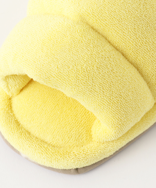 journal standard Furniture (ジャーナルスタンダードファニチャー)の「TOWEL PUFFY SLIPPER スリッパ(ルームシューズ/スリッパ・レディース・チャコールグレー/グリーン/ブルー系その他/イエロー・FREE)」の18枚目の写真