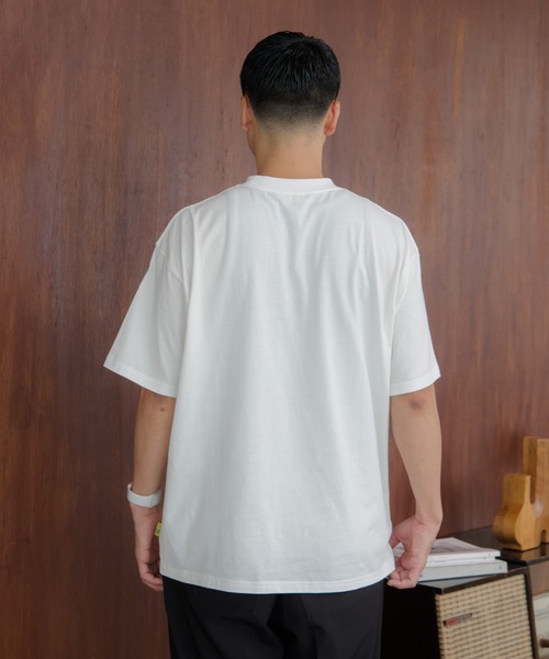 MAKE YOUR DAY(メイクユアデイ)の「ファミリー親トラ半袖Tシャツ■パパサイズ(Tシャツ/カットソー・メンズ・オフホワイト/グレー・L/M)」の7枚目の写真