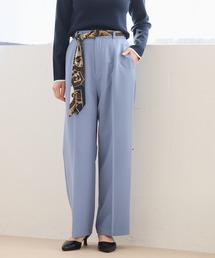 Andemiu | スカーフベルトつきストレートパンツ653134(スラックス)