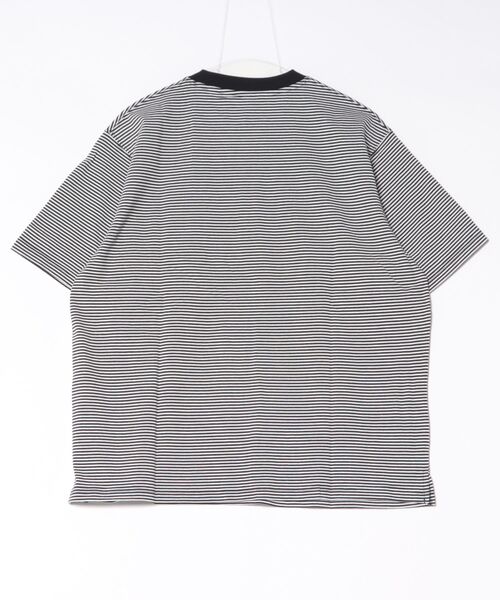 coca(coca)(コカ)の「ボーダーTシャツ(Tシャツ/カットソー・メンズ・ホワイト/チャコール・L/M/XL)」の18枚目の写真