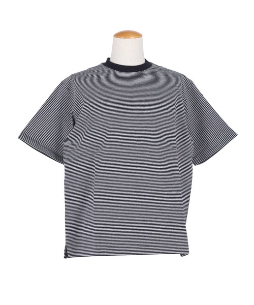 coca(coca)(コカ)の「ボーダーTシャツ(Tシャツ/カットソー・メンズ・ホワイト/チャコール・L/M/XL)」の16枚目の写真