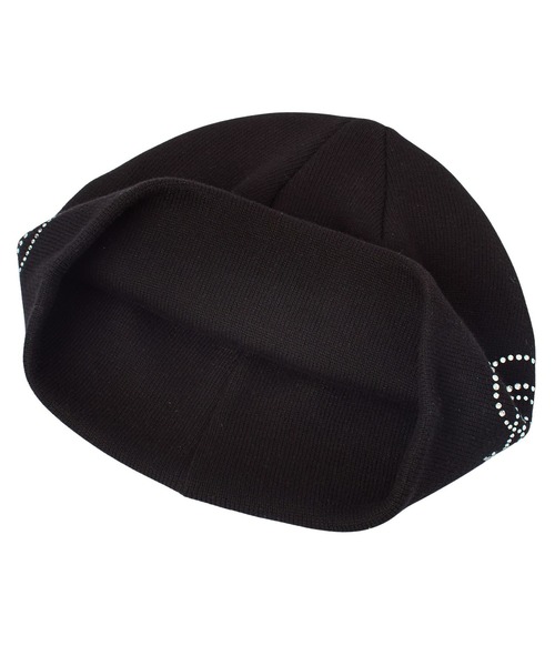 X-girl(エックスガール)の「RHINESTONE DECORATIVE SCRIPT LOGO BEANIE(ニットキャップ/ビーニー・レディース・ホワイト/ブラック/ピンク・ONE SIZE)」の16枚目の写真
