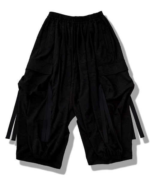 NO ID.（ノーアイディ）の「mp14809-ﾌﾗｯﾀﾘﾝｸﾞｶｰｺﾞﾄﾗｳｻﾞｰｽﾞ パンツ(458006-434P)（その他パンツ・メンズ・ブラック/ブラック系その他・1/2）」の12枚目の写真