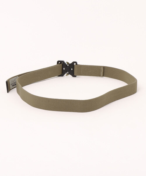 WILD THINGS（ワイルドシングス）の「【WILD THINGS】MILITARY BELT（ベルト・メンズ・ベージュ/ブラック・FREE）」の3枚目の写真
