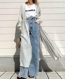 Q（キュー）の「ガウンギャザーワンピース（ワンピース）」