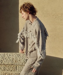 amok（アモク）の「WESTERN KNIT CARDIGAN（カーディガン/ボレロ）」