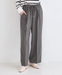 OPAQUE.CLIP | 美脚ストレッチイージーワイドパンツ【洗濯機OK】(その他パンツ)