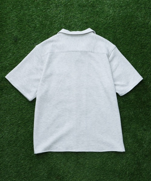 The Endless Summer(エンドレスサマー)の「TES COMFORT WAFFLE SHIRT / 半袖シャツ(シャツ/ブラウス・メンズ・ネイビー/グレー/サックスブルー/ブラック・X-LARGE/LARGE/MEDIUM/SMALL)」の6枚目の写真
