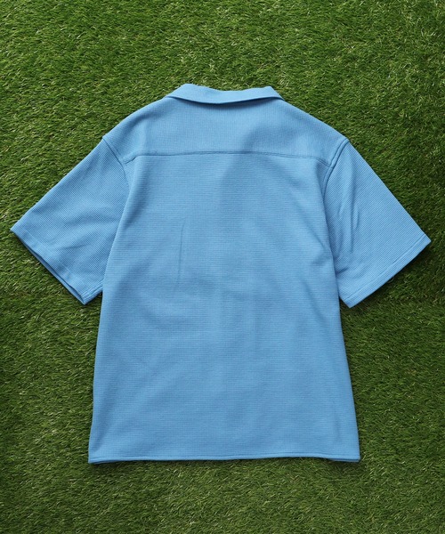 The Endless Summer(エンドレスサマー)の「TES COMFORT WAFFLE SHIRT / 半袖シャツ(シャツ/ブラウス・メンズ・ネイビー/グレー/サックスブルー/ブラック・X-LARGE/LARGE/MEDIUM/SMALL)」の11枚目の写真