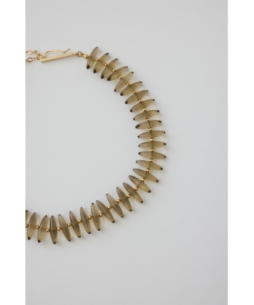 RIM.ARK(リムアーク)の「Continuous object necklace コンティニュアス オブジェクト ネックレス(ネックレス・レディース・ダークグリーン/ブラウン/クリア・FREE)」の12枚目の写真