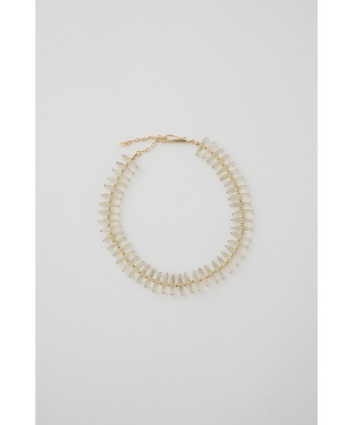 RIM.ARK(リムアーク)の「Continuous object necklace コンティニュアス オブジェクト ネックレス(ネックレス・レディース・ダークグリーン/ブラウン/クリア・FREE)」の16枚目の写真