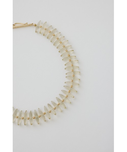 RIM.ARK(リムアーク)の「Continuous object necklace コンティニュアス オブジェクト ネックレス(ネックレス・レディース・ダークグリーン/ブラウン/クリア・FREE)」の17枚目の写真