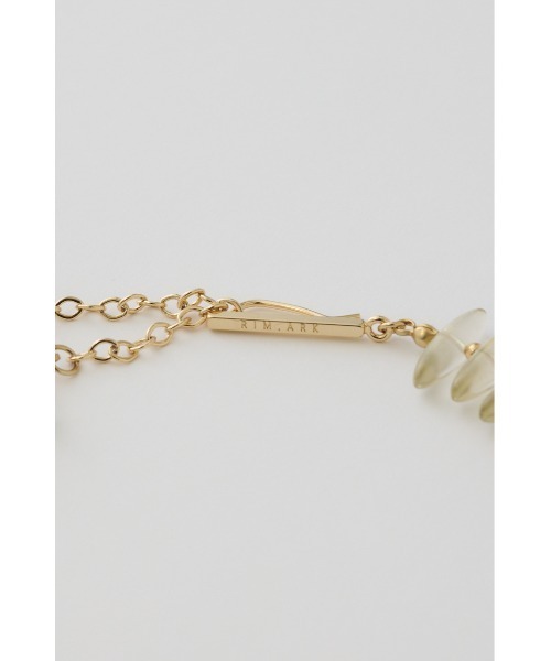 RIM.ARK(リムアーク)の「Continuous object necklace コンティニュアス オブジェクト ネックレス(ネックレス・レディース・ダークグリーン/ブラウン/クリア・FREE)」の18枚目の写真