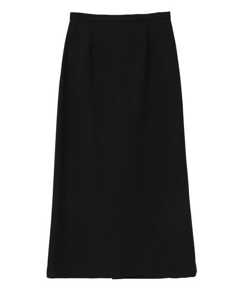 Tiara（ティアラ）の「シンプルロングタイトスカート（スカート・レディース・ブラック/ブルー/ベージュ・2/3/4）」の2枚目の写真