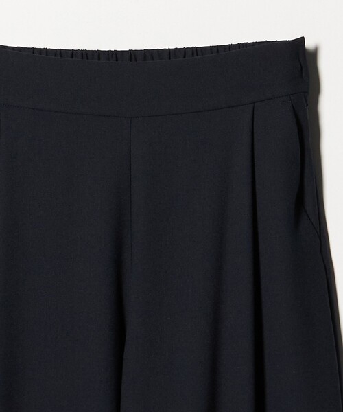 A DAY IN THE LIFE UNITED ARROWS（アデイインザライフユナイテッドアローズ）の「タック ワイドパンツ ‐セットアップ対応・ウォッシャブル‐＜A DAY IN THE LIFE＞（その他パンツ・レディース・モカ/ネイビー/ナチュラル・S/M）」の13枚目の写真