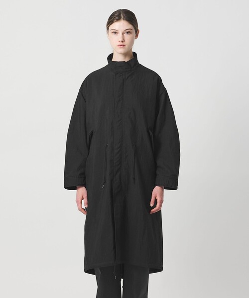 LOEFF（ロエフ）の「＜LOEFF＞オックス ミリタリー スタンドカラー コート（その他アウター・レディース・ブラック・2/0/1）」の8枚目の写真