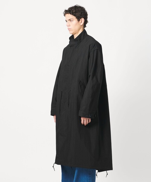 LOEFF（ロエフ）の「＜LOEFF＞オックス ミリタリー スタンドカラー コート（その他アウター・レディース・ブラック・2/0/1）」の13枚目の写真