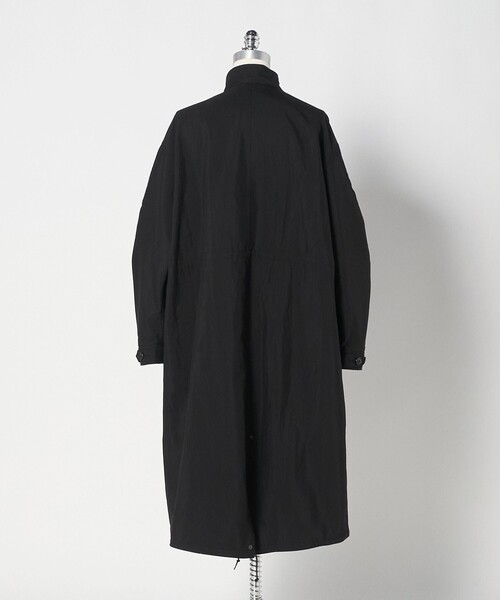 LOEFF（ロエフ）の「＜LOEFF＞オックス ミリタリー スタンドカラー コート（その他アウター・レディース・ブラック・2/0/1）」の16枚目の写真