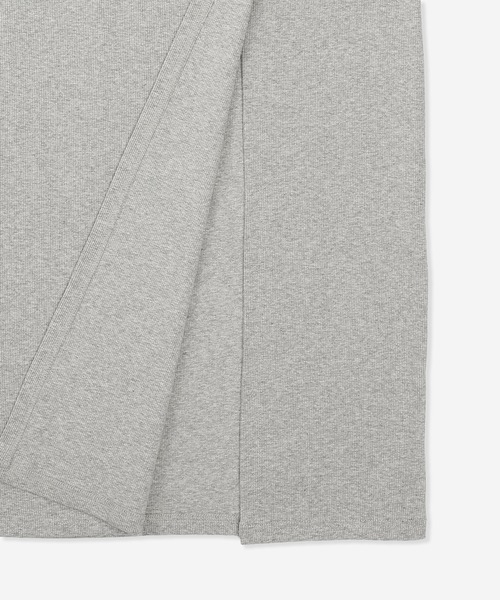 Hurley (ハーレー)の「【Hurley:ハーレー】レディーススリットロングスカート リブニットスカート RIB KNIT SKIRT(スカート・レディース・カーキブラウン/ヘザーグレー/ブラック・SMALL/MEDIUM/LARGE)」の10枚目の写真