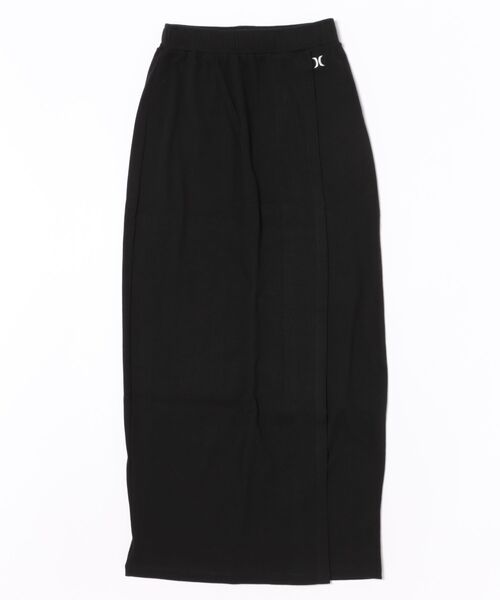 Hurley (ハーレー)の「【Hurley:ハーレー】レディーススリットロングスカート リブニットスカート RIB KNIT SKIRT(スカート・レディース・カーキブラウン/ヘザーグレー/ブラック・SMALL/MEDIUM/LARGE)」の12枚目の写真