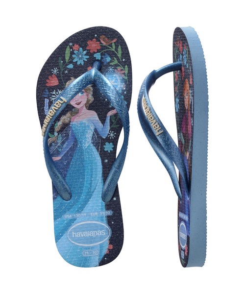 havaianas(ハワイアナス)の「KIDS SLIM PRINCESS(サンダル・キッズ・ブルー系/ベージュ系その他4/ピンク系9・16cm/17cm/18cm/19cm/20cm)」の21枚目の写真