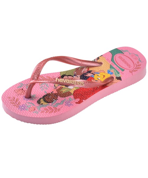 havaianas(ハワイアナス)の「KIDS SLIM PRINCESS(サンダル・キッズ・ブルー系/ベージュ系その他4/ピンク系9・16cm/17cm/18cm/19cm/20cm)」の12枚目の写真
