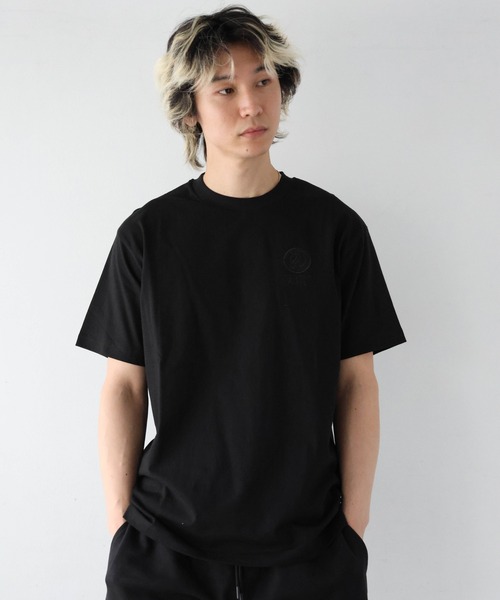 PARIS SAINT-GERMAIN(パリサンジェルマン)の「PSG-BACK LOGO SSTEE(Tシャツ/カットソー・メンズ・ブラック/ホワイト・M/XL/L)」の2枚目の写真