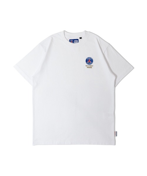 PARIS SAINT-GERMAIN(パリサンジェルマン)の「PSG-BACK LOGO SSTEE(Tシャツ/カットソー・メンズ・ブラック/ホワイト・M/XL/L)」の3枚目の写真