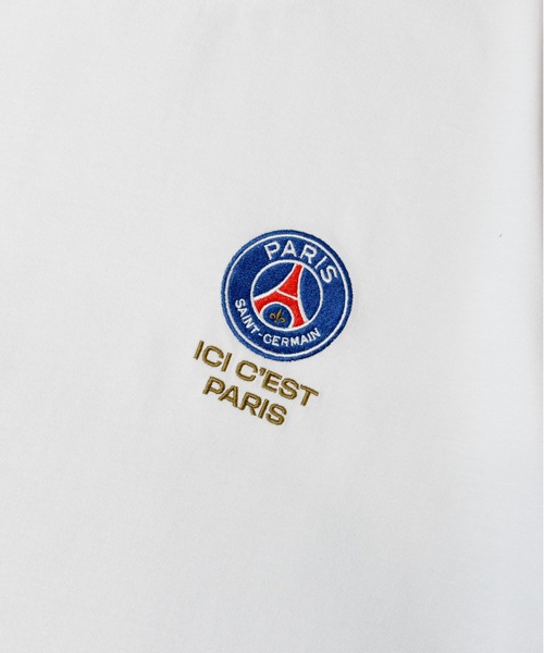 PARIS SAINT-GERMAIN(パリサンジェルマン)の「PSG-BACK LOGO SSTEE(Tシャツ/カットソー・メンズ・ブラック/ホワイト・M/XL/L)」の8枚目の写真