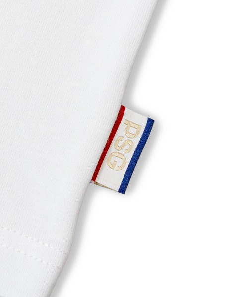 PARIS SAINT-GERMAIN(パリサンジェルマン)の「PSG-BACK LOGO SSTEE(Tシャツ/カットソー・メンズ・ブラック/ホワイト・M/XL/L)」の9枚目の写真