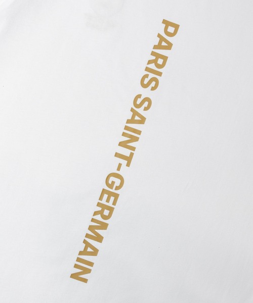 PARIS SAINT-GERMAIN(パリサンジェルマン)の「PSG-BACK LOGO SSTEE(Tシャツ/カットソー・メンズ・ブラック/ホワイト・M/XL/L)」の11枚目の写真