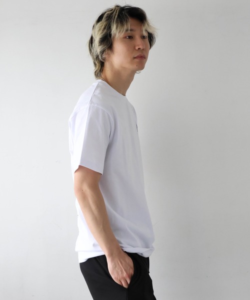 PARIS SAINT-GERMAIN(パリサンジェルマン)の「PSG-BACK LOGO SSTEE(Tシャツ/カットソー・メンズ・ブラック/ホワイト・M/XL/L)」の14枚目の写真