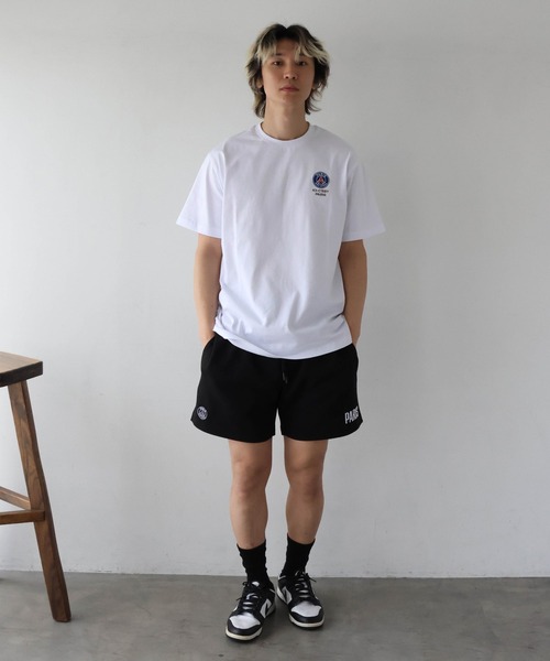 PARIS SAINT-GERMAIN(パリサンジェルマン)の「PSG-BACK LOGO SSTEE(Tシャツ/カットソー・メンズ・ブラック/ホワイト・M/XL/L)」の18枚目の写真