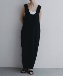 anuke | anuke　Uneck Loose Onepiece Uネックルーズワンピース/62620305(ワンピース)