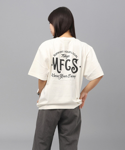 MFC STORE（エムエフシーストア）の「MFC STORE S.Y.L AGED S/S TEE（Tシャツ/カットソー・メンズ・ホワイト系/グレー系/ネイビー系/ブラック系/グリーン系・S/M/L/XL）」の2枚目の写真
