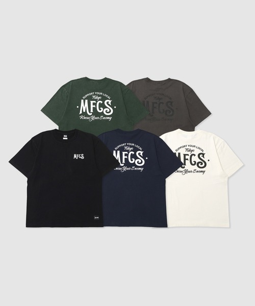 MFC STORE（エムエフシーストア）の「MFC STORE S.Y.L AGED S/S TEE（Tシャツ/カットソー・メンズ・ホワイト系/グレー系/ネイビー系/ブラック系/グリーン系・S/M/L/XL）」の8枚目の写真