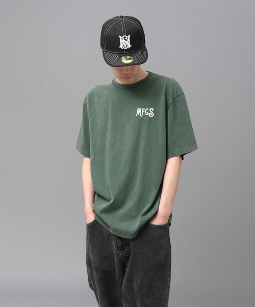 MFC STORE（エムエフシーストア）の「MFC STORE S.Y.L AGED S/S TEE（Tシャツ/カットソー・メンズ・ホワイト系/グレー系/ネイビー系/ブラック系/グリーン系・S/M/L/XL）」の6枚目の写真