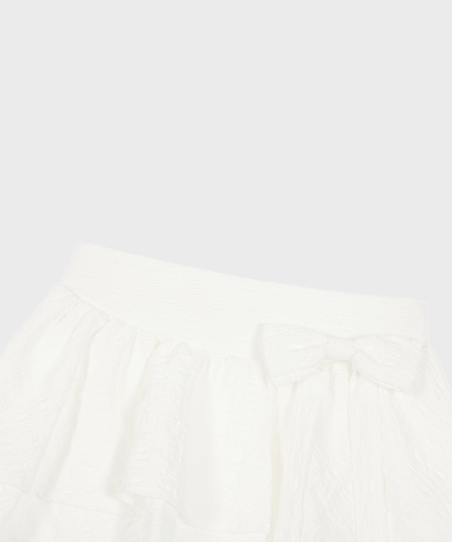 ALKI ALKA(アルキアルカ)の「Jacquard Mini Skirt (Ivory)(スカート・レディース・アイボリー・FREE)」の5枚目の写真