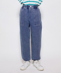 MPS | 【MPS】デニムジョガーパンツ (ウエスト総ゴム / リラックスシルエット / ベイカーポケット)(デニムパンツ)