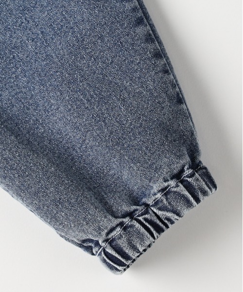 MPS（エムピーエス）の「【MPS】デニムジョガーパンツ (ウエスト総ゴム / リラックスシルエット / ベイカーポケット)（デニムパンツ・キッズ・ライトインディゴブルー/ダークインディゴブルー・110/120/130/140/150/160）」の7枚目の写真