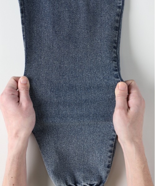 MPS（エムピーエス）の「【MPS】デニムジョガーパンツ (ウエスト総ゴム / リラックスシルエット / ベイカーポケット)（デニムパンツ・キッズ・ライトインディゴブルー/ダークインディゴブルー・110/120/130/140/150/160）」の8枚目の写真