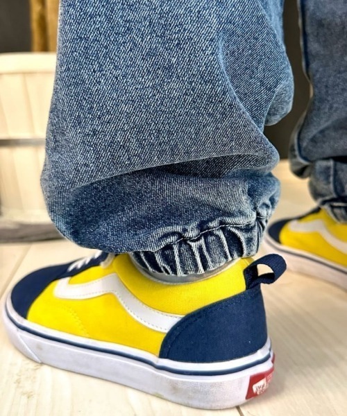 MPS(エムピーエス)の「MPS(エムピーエス)デニムジョガーパンツ(デニムパンツ・キッズ・ライトインディゴブルー/ダークインディゴブルー・110/120/130/140/150/160)」の12枚目の写真