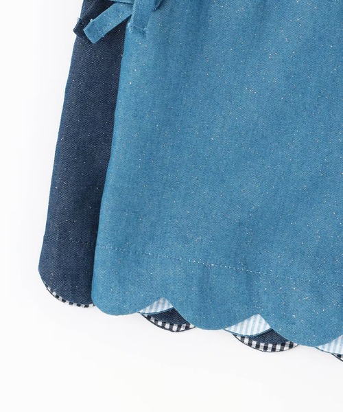 KP（ケーピー）の「ラメデニム ショートパンツ（その他パンツ・キッズ・ブルー/ネイビー・110cm/120cm/140cm/150cm/160cm/130cm）」の7枚目の写真