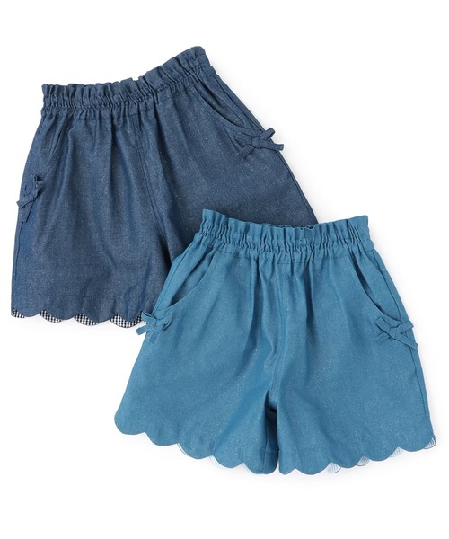 KP（ケーピー）の「ラメデニム ショートパンツ（その他パンツ・キッズ・ブルー/ネイビー・110cm/120cm/140cm/150cm/160cm/130cm）」の11枚目の写真
