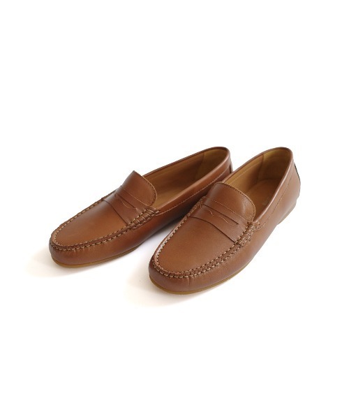 Pointer（shoes）（ポインター）の「【本革】ローファー（スリッポン・レディース・ブラウン/ホワイト/シルバー/ブラック・36/37/35/38/39）」の3枚目の写真