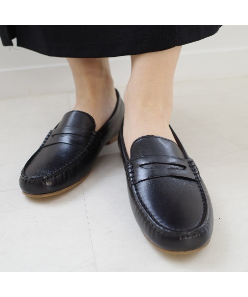Pointer（shoes）（ポインター）の「【本革】ローファー（スリッポン・レディース・ブラウン/ホワイト/シルバー/ブラック・36/37/35/38/39）」の20枚目の写真