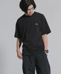 THOUSAND MILE/サウザンドマイル SHORT SLEEVE PRINT T-SHIRT LOGO ロゴ刺繍 クルーネック半袖Tシャツ 秋 秋服 2026年秋冬