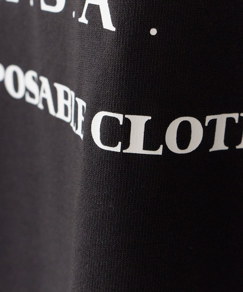 THOUSAND MILE（サウザンドマイル）の「THOUSAND MILE/サウザンドマイル SHORT SLEEVE PRINT T-SHIRT LOGO ロゴ刺繍 クルーネック半袖Tシャツ 2026年春夏（Tシャツ/カットソー・メンズ・ホワイト/ブラック・XS/M/L/XL）」の5枚目の写真