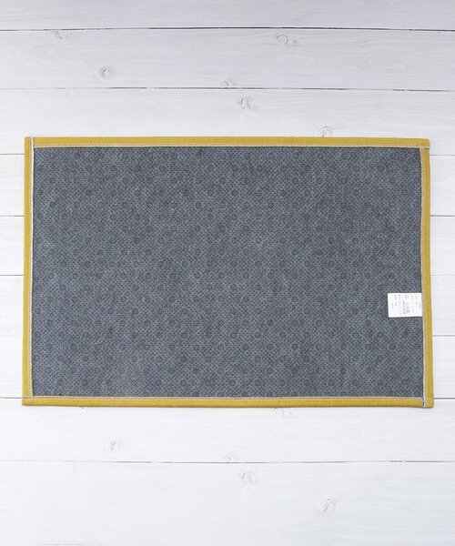 one'sterrace（ワンズテラス）の「FIKA 玄関マット（ラグ/マット・レディース・イエロー系8/アイボリー系8・99）」の4枚目の写真